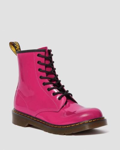 Botas Con Cordones Dr Martens Youth 1460 Patent Cuero Para Niños DR5086Z